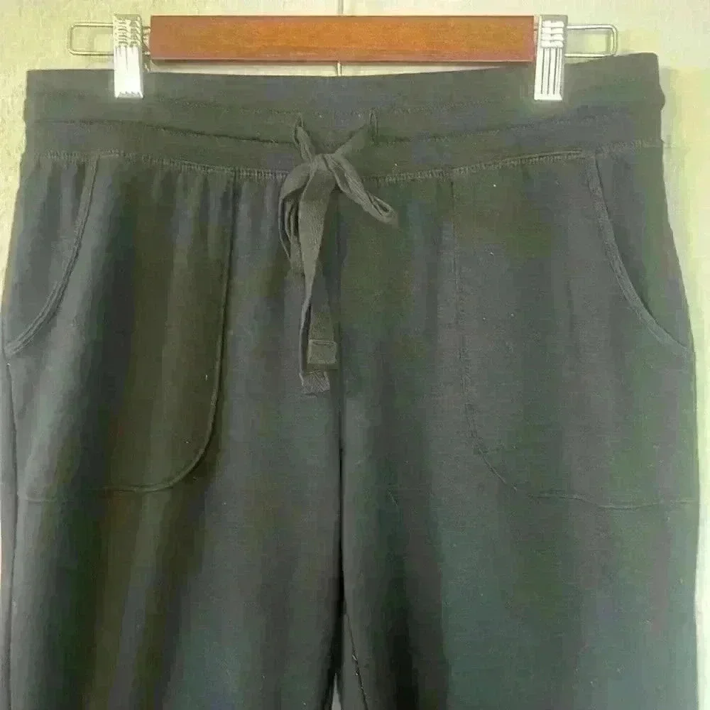 Sonoma the Everyday Lounge Essentials Pant black with pockets size small - Picture 2 of 5